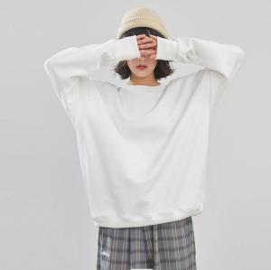 China Women Blank Oversized Sweatshirts Unisex Premium Blank Crewneck Sweatshirt wholesale