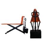 1500kg Manual Scissor Lift Tables Scissor Hand Pallet Truck Lifting Height 31