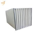 Customized 10 Pocket Medium Bag Filter For HVAC, AHU, Cleanroom G4