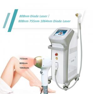 China 50J 808nm Diode Laser Hair Removal Machine Facial Hair Permanent Removal At Home wholesale