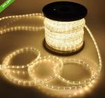 solid rope light 2 wire warm white led rope strip christmas lights