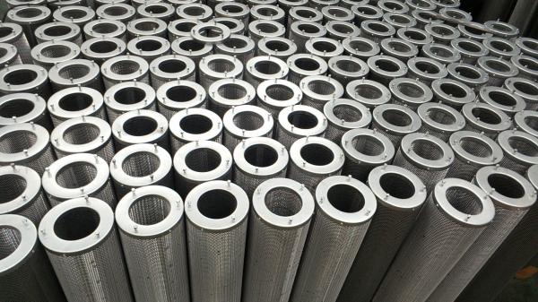 145mm X 450mm Cylinder HEPA Carbon Air Filter For HVAC Fan Filter Air Filtration