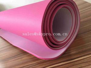 China Closed Cell Yoga EVA Foam Sheet Silk Screen Printing PVC Exercise Trainning Mats wholesale