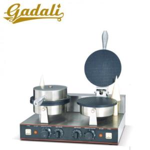 China Double Plate Ice Cream Waffle Cone Maker wholesale