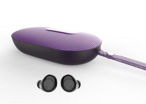 China Two In One Bluetooth Speaker Earbuds , True Stereo Bass Headset In Ear TWS Headphone wholesale