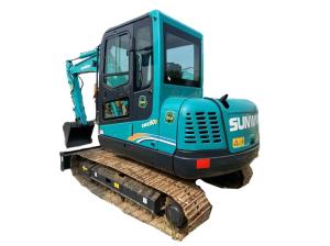 China Sunward SWE80E Excavator No Repair Record, Flexible Working, 2665mm Height wholesale