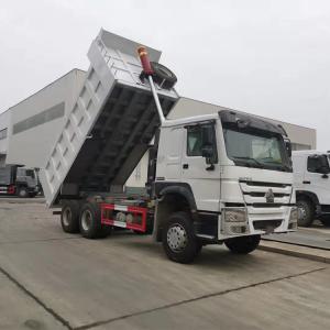 China Durable Sinotruk Howo 6x4 Dump Truck 371hp With Overturning Body Platform Euro 2 wholesale