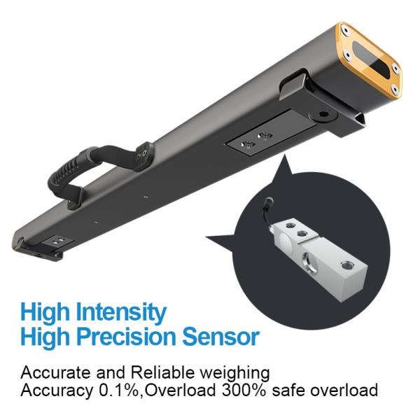 YanMing 3-Ton Load Capacity Bluetooth Portable Weigh Beam Scale with Structural Aluminum Construction