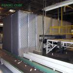 Environment Friendly Outdoor Sound Barrier Blue Green for Acoustic Insulation