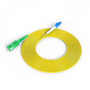 China Yellow Active Optical Copper Plc Lan Catv Can Aviation 2 Pin Utp Cat 6 Connectors Cable Communication Cables wholesale