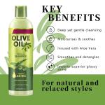 Adults Oem Hair Growth Olive Oil Shampoo for Anti-dandruff and Soft Refreshing