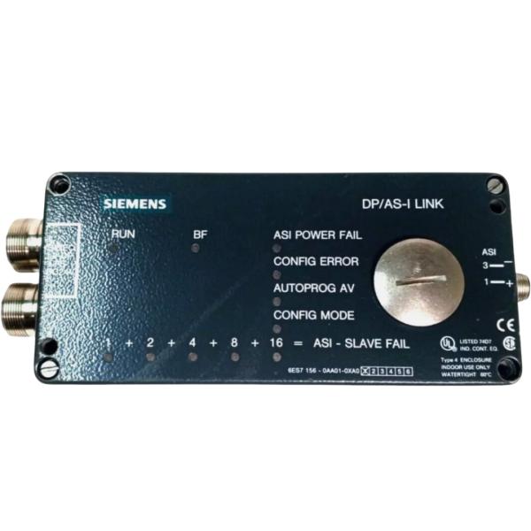 SIEMENS 6ES7156-0AA01-0XA0 SIMATIC DP,FIELD BUS COUPLER DP/AS-I LINK BETWEEN PROFIBUS DP AND AS-I, DEGREE OF PROTECTION IP66/IP67
