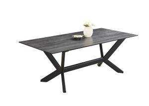 China Modern Fixed Unadjustable Dining Table 2000*1000*760MM Ceremic Iron 4Legs wholesale