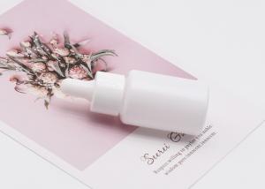 China White Cylinder Glass Dropper Bottle 15ml Empty Essential Oil Cosmetic wholesale