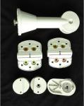 Nylon Toilet Cubicle Partition Hardware Corrosion Resistance High Durability
