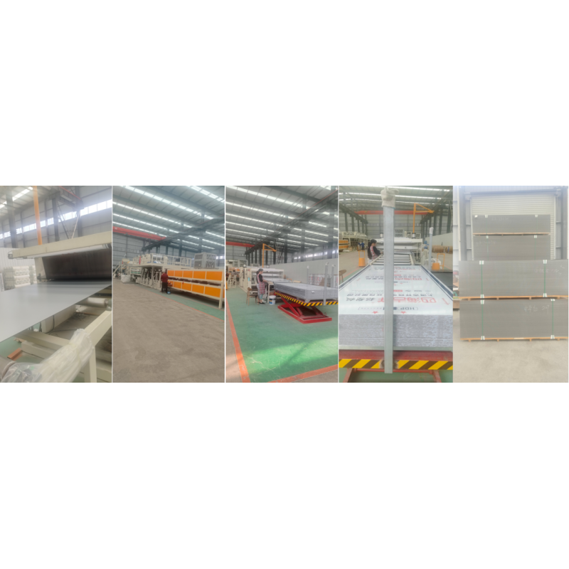 Ivory Display Platforms Composite Panels Cladding Industrial Acp Sheet For Exterior