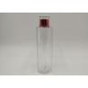 Buy cheap Cylinder Transparent PET Plastic Cosmetic Bottles Double Cap Toner Bottle from wholesalers