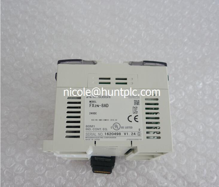 Mitsubishi FX Series PLC Extention Modules FX2N-8AD Description: Analogue to digital temperature/voltage/current input