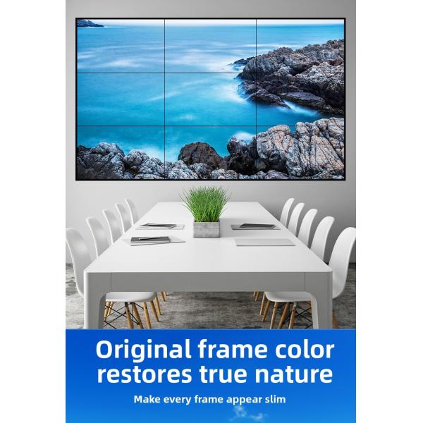 55 Inch Indoor Floor Standing hd Lcd Display 3x3 3x4 4x4 Multi Screen Splicing Lcd Video Wall