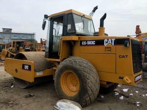 China Road Construction Machinery Roller Road Machine , CS-583C Cat Road Roller wholesale
