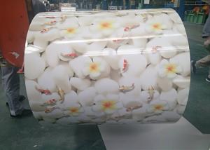 China Printing Pre Painted Aluminum Coil Polyester Paint JIS G3322 CGLCC Corrosion Resistant wholesale