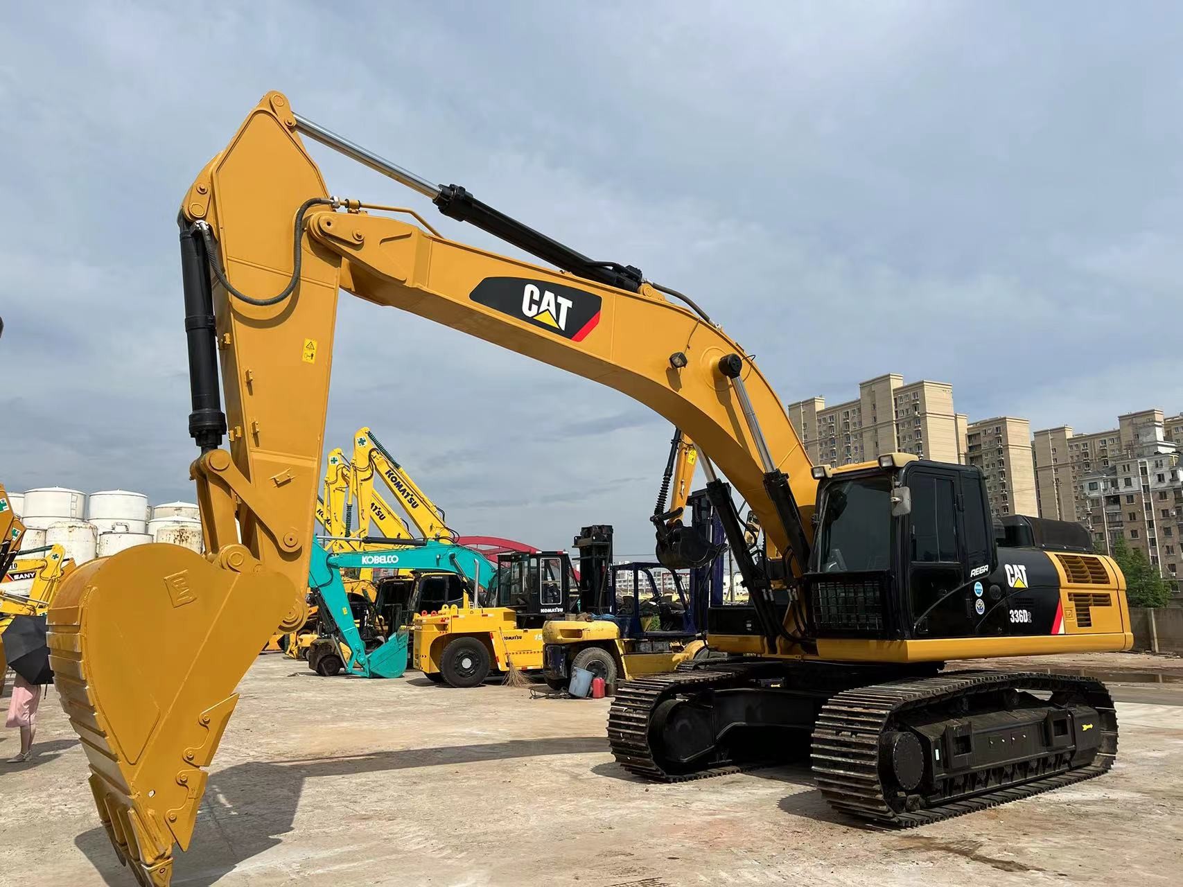 Used CAT 336D Excavators Heavy Duty Municipal Construction 36Ton Large Machinery