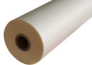 China Polyester Pre-Coated Film 30 Mic Glossy EVA Glue Laminating Protective Packaging Film Fit For Laminating Machines wholesale
