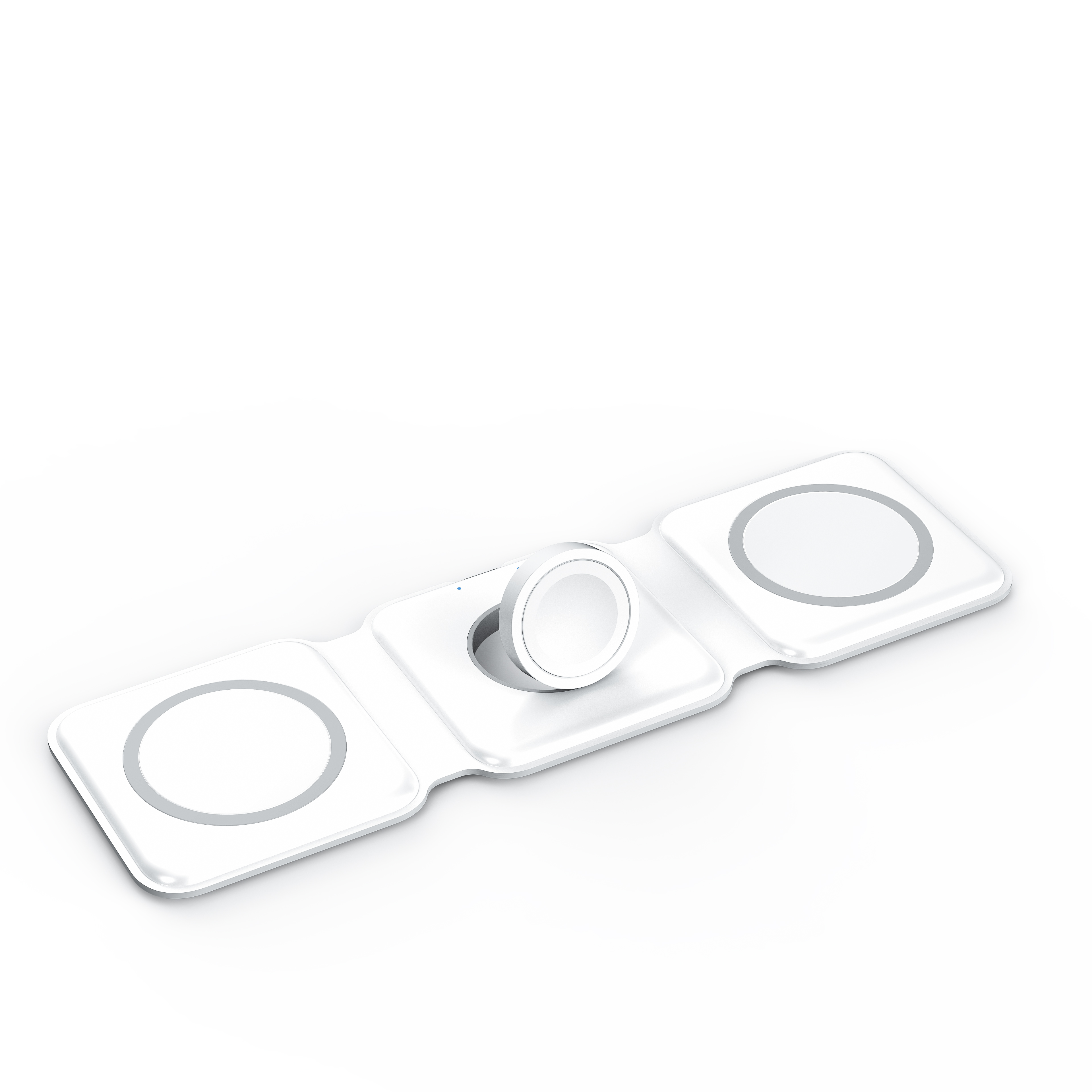 Convenient 15W Foldable Magnetic Charging Station for iPhone 14 Pro/Airpod Pro/iWatch 8