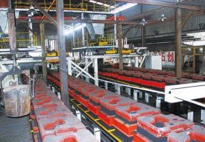 China Moulding Boxes Foundry Automatic Slip Flasks For Horizontal Moulding Line wholesale