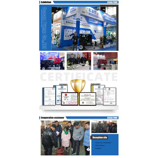 Multi-Functional Integrated Drainage Pump Diesel Engine Farm Irrigation Water Pump With Lighting System