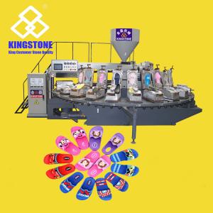 China PVC Air Blowing Shoe Sandals Making Machine Rotary 120-200 Pairs/Hour wholesale