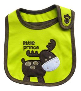 China Green Newborn Baby Bibs / Baby Boy Bibs / Baby Girl Bibs with Cute Donkey wholesale