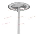 Aluminium IP66 External LED Post Top Light 160LM/W 100 Watt Meanwell Driver