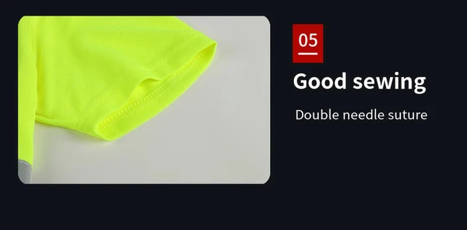High Visibility Reflective Safety Caution Men Work Wear Construction Polo Shirts T-Shirts Vest Clothing