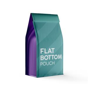 China 250g 500g Flat Bottom Coffee Bags Biodegradable Zipper Coffee Packaging Bags wholesale