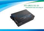 Single Fiber Media Converter 1310nm 1550nm 10 / 100 / 1000 Base - Tx to 1000