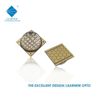 China UV COB 385nm 100w LED Chip With R15MM Lighting Area Sphere Lens wholesale