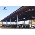 Prefab Cow Farm Shed Farm Building Design Metal Steel Structure with and ASTM