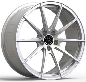China 20 Inch Silver 1 PC Forged Rims Wheels Brush 5x120 5x112 For X5 X6 wholesale
