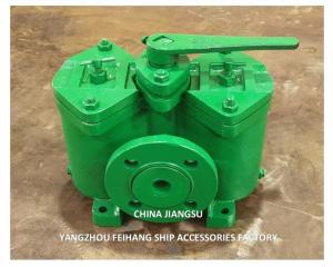 China Dual Oil Filter For The Outlet Of The Oil Purifier &amp; Duplex Oil Filter Model: A32-0.75/0.26 Cb/T425-94 wholesale