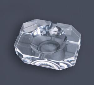 China Classical Transparent Crystal Ashtray wholesale