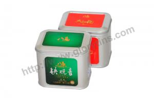 China Rectangular Tea Tin Box 81*57*110mmH wholesale