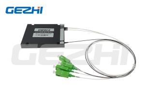 China 3CH CWDM Mux Module ABS Box With Customized Wavelength And Connector wholesale