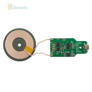 China ODM Wireless Charger PCBA QI 10W Pcb Wireless Charging Coil 25mm Max Long Distance wholesale