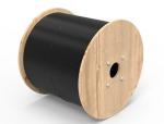6 Fiber Outdoor Flat Drop Fiber Optic Cable 9/125 G657A1 LSZH Lightweight