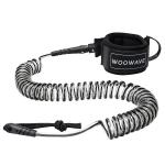 Surfboard Leash 6ft 7mm Thick Wire Rope for Lakes Rivers Stainless Steel Double