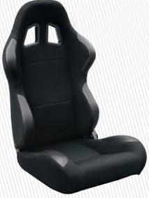 China High Performance Black Racing Seat Car Seat With Fabric + Carbon Look Material wholesale