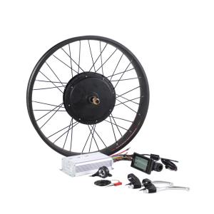 China 48v 1500w electric bicycle conversion kits with battery ebike conversion kit wholesale