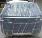 Disposable Car Covers，12.5 x 21.7ft Universal Clear Plastic Car Cover，Disposable