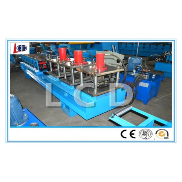 Light Steel Profile Roll Forming Machine , C Stud Roll Forming Machine 5 Ton